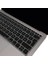 MacBook Air 13 Klavye Koruyucu – A1932 A2179 A2337 M1 Uyumlu, Türkçe F Dizilim, Silikon Toz & Sıvı Koruma, Uk Enter Tipi Siyah 2