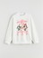 Yeni Sezon Bisiklet Yaka Powerpuff Girls Baskılı Kız Çocuk Sweatshirt 1