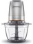 Chop+ Cam Hazneli Doğrayıcı CHP62.400SI - Gümüş, 500 Watt, 600 Ml, Buz Kırma, Çift Hız, Hazırla ve Sakla Kapağı, Spatula, Dörtlü Bıçak Sistemi, Kaymaz Mat 1
