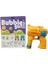 Bubble Gun Space-Otomatik Köpük Tabancası 8 Delikli Sesli Model Pilli Işıklı Köpük Tabancası 1