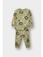 Erkek Bebek Pijama Takımı Safari Baskılı Uzun Kollu Penye Üst Uzun Alt 1