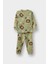 Erkek Bebek Pijama Takımı Safari Baskılı Uzun Kollu Penye Üst Uzun Alt 4