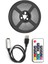Arkası Animasyonlu Rgb Şerit LED Seti Kumandalı 3 Metre - - 5V USB Girişli 1