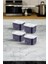 4'lü Set No Frost Saklama Kabı Lacivert 1250 ml 2