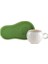 Golfline Beyaz Fincan Yeşil Tabak Tekli Fincan Takımı 2