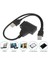 USB 2.0 2.5 3.5 Inç Sata SSD HDD Hard Disk Dc Güç Çevirici Dönüştürücü Adaptör Kablosu ve Uyumlu Adaptör 2
