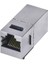 4380 Cat6 Internet Kablo Birleştirici RJ45 Metal Dişi Dişi Ekleme Aparatı 3