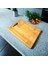 Bambu Kesme Tahtası Antibakteriel Yıkanabilir Doğrama Tahtası Dikdörtgen 34X24 cm 3