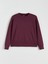 Yeni Sezon Bisiklet Yaka Oversize Kadın Sweatshirt 5