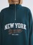Yeni Sezon New York Baskılı Oversize Kadın Kalın Sweatshirt 3