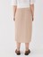 Yeni Sezon Kadın Beli Lastikli Düz Pileli Etek 5