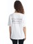 Yeni Sezon Bisiklet Yaka Baskılı Kısa Kollu Oversize Kadın Tişört 5
