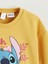 Yeni Sezon Bisiklet Yaka Stitch Baskılı Kız Çocuk Sweatshirt 2