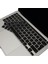 MacBook Klavye Koruyucu Silikon Kılıf Arapça Baskılı Uk-Ters L Enter Tipi Touchbar Pro 13INÇ M1,m2 A2251,A2289,A2338 -Pro 16 Inç A2141 Uyumlu, Ultra Ince Klavye Filmi Siyah 1