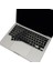 MacBook Klavye Koruyucu Silikon Kılıf Arapça Baskılı Uk-Ters L Enter Tipi Touchbar Pro 13INÇ M1,m2 A2251,A2289,A2338 -Pro 16 Inç A2141 Uyumlu, Ultra Ince Klavye Filmi Siyah 3