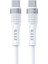 100W Type-C To Type-C Hızlı Şarj ve Kablosu 1.3m Beyaz AZ-B03A 1