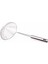 Metal Kevgir, 14-16 cm Çap, Uzun Saplı, Mutfak Süzgeci, Gümüş (14 Cm) 1