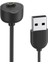Mi Band 7 Ile Uyumlu Giyilebilir Akıllı Saat Şarj Kablosu Manyetik (Mi Band 5/6 / 7 / Band 5 Ile Uyumlu) USB Şarj Aleti (Siyah) 1