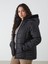 Yeni Sezon Kapüşonlu Kadın Şişme Mont 2