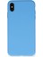 Iphone Xs Max Kılıf Nano Içi Kadife Silikon - Mavi 1