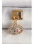 316L Çelik Gold Renk Sallantı Renkli Zirkon Taşlı Göz Model Nomination Charm - TJ-BC1343 1