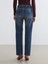 Yeni Sezon Straight Fit Kadın Jean Pantolon 4