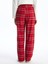Yeni Sezon Beli Lastikli Ekose Kadın Pijama Altı 4