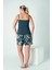 Kadın Viskon Ip Askılı Short Takım C840-911 2