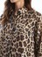 Yeni Sezon Leopar Desenli Kadın Gömlek 3