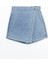 Yeni Sezon Beli Lastikli Kadın Jean Şort Etek 5