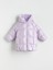 Yeni Sezon Kapüşonlu Kız Çocuk Şişme Mont 1