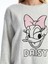 Yeni Sezon Bisiklet Yaka Daisy Duck Baskılı Kadın Kalın Sweatshirt 3
