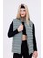 Kadın Nova Kumaş Şişme Yelek - Iç Cepli 3