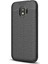 Galaxy J4 Için Kılıf Deri Dokulu Silikon Siyah [galaxy J4 ile Uyumlu Kılıf - Siyah] 2