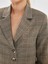Yeni Sezon Ekose Crop Kadın Blazer Ceket 3