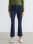 Yeni Sezon Crop Flare Kadın Jean Pantolon 2