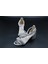 Gümüş Kız Çocuk 4 cm Topuklu Sandalet Abiye Ayakkabı 4