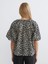 Yeni Sezon Bağlamalı Yaka Leopar Desenli Bluz 4