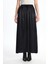 Yeni Sezon Beli Lastikli Düz Poplin Kadın Etek 2