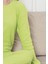 Pamuklu Kalın Kışlık Interlok Şeritli Uzun Kollu Örme Pijama Takımı 3