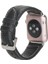 Apple Watch Uyumlu Deri Kordon 42-44-45MM Nm1-As1 Siyah 2