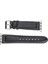Apple Watch Uyumlu Deri Kordon 42-44-45MM Nm1-As1 Siyah 4