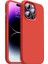 14 Pro Kılıf 6.1’ Içi Kadife Lansman Silikon Kılıf Şok Emici Full Kasa Koruma Sağlayan Kılıf - Silicone Compatible With 14 Pro Inch Gel Rubber Full Body Protection Cover Drop Protection Kırmızı 2