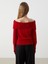 Yeni Sezon Kayık Yaka Kadın Triko Kazak 4