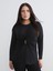 Yeni Sezon Büyük Beden Bisiklet Yaka Büzgülü Bluz 1