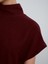 32148 Dik Yaka Örme Top-Bordo 4
