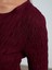 50926 Düğmeli Gipeli Top-Bordo 4