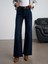 72089 Likralı Wide Leg Jean-Lacivert 5