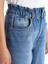 Yeni Sezon Beli Lastikli Slouchy Fit Kadın Jean Pantolon 4