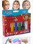 Yüz Boyası 6 Renk 1 Paket Fixpoint Face Paint Çevirmeli Yüz Boyası Canlı Renkler Sağlığa Zararsız Kreş Okul Öncesi 1